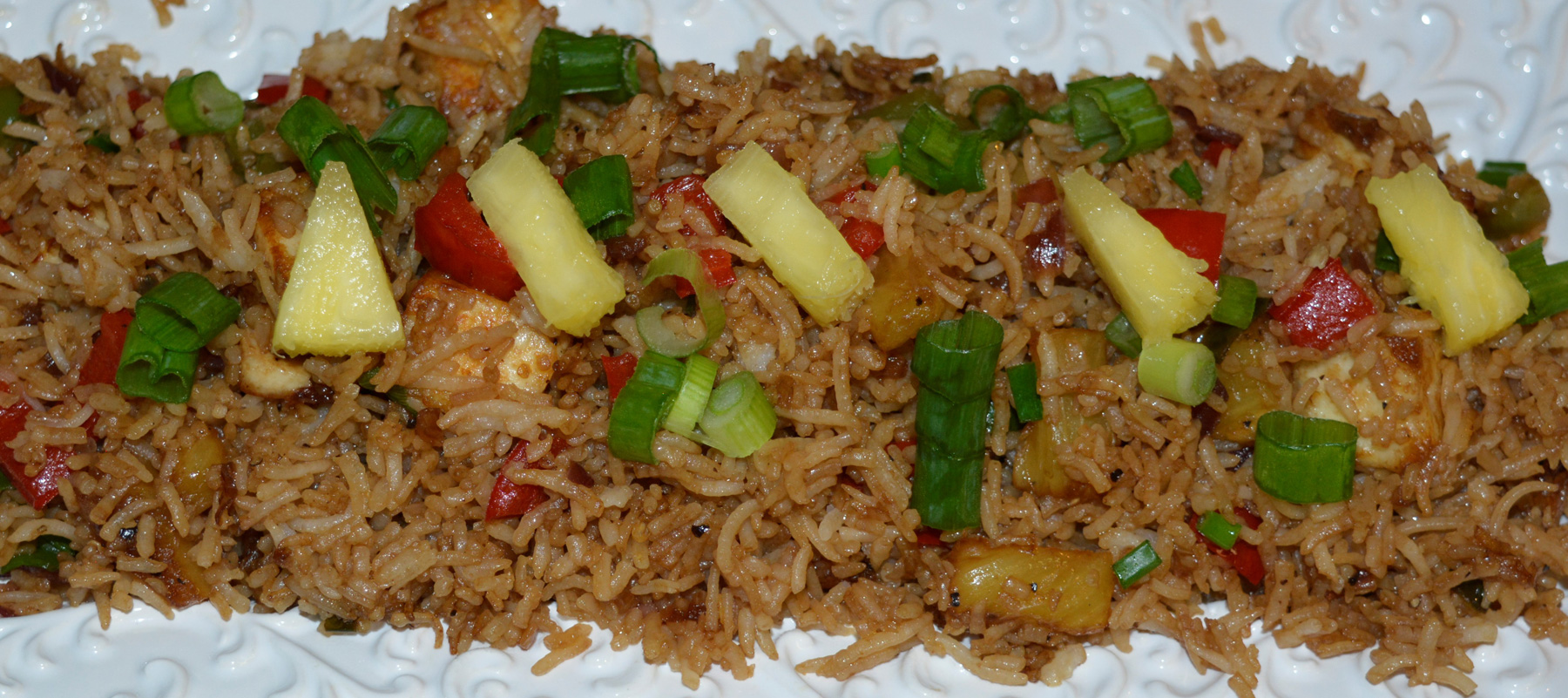 Pineapple Paneer Fried Rice